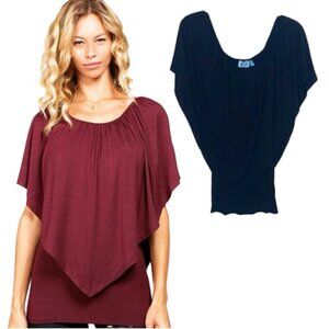 ❤️ 🆕 SURVIVAL Elegant Black off shoulder Women's Top Size S